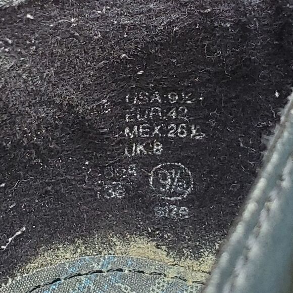 Vintage 90s y2k Bratz Black Vegan Leather Platform Oxford Chunky Heel Loafers - Picture 9 of 10